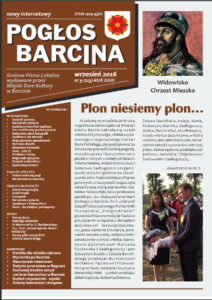 Pogłos Barcina – wrzesień 2016