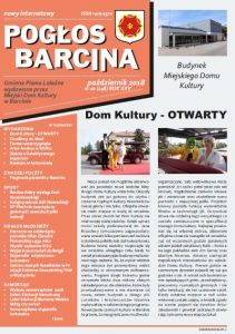 Pogłos Barcina – październik 2018