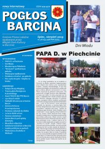 Pogłos Barcina – lipiec, sierpień 2019