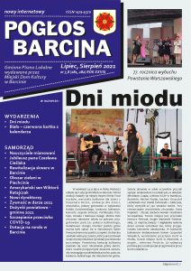 Pogłos Barcina – lipiec, sierpień 2021